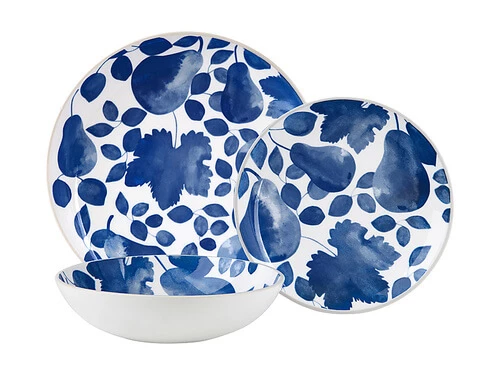 Giverny Dinner Set 12pc Blue Gift Boxed