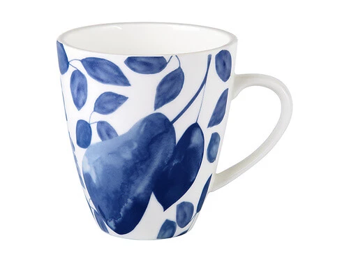 Giverny Coupe Mug Set of 4 350ML Blue Gift Boxed - Image 2