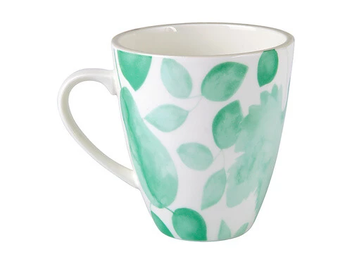 Giverny Coupe Mug Set of 4 350ML Green Gift Boxed - Image 3