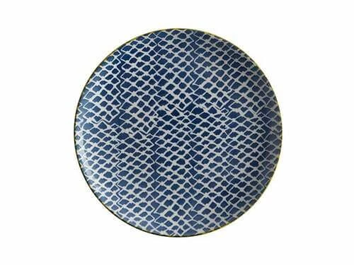 Laguna Plate 20cm Woven Blue - Image 3