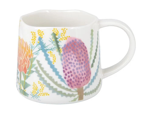 Royal Botanic Gardens Victoria Native Blooms Mug 350ML Banksia