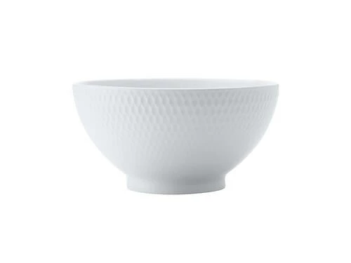 White Basics Diamonds Rice Bowl 10cm