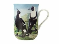 Birds of Australia 10 year Anniversary Mug 300ML Magpie