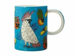Mulga the Artist Mug 450ML Cockatoo