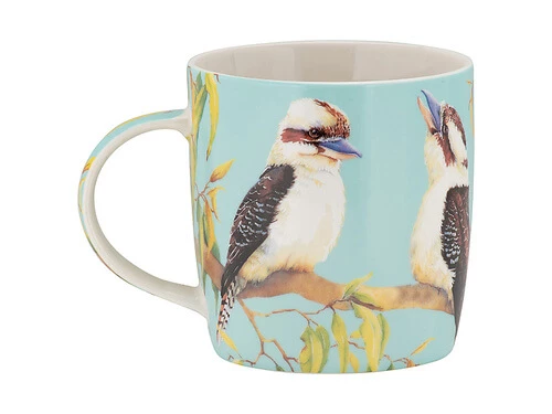 Katherine Castle Bird Talk Mug 370ML Kookaburras Gift Boxed - Image 2