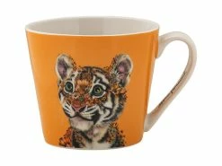 Marini Ferlazzo Wild Planet Mug 370ML Tiger Gift Boxed