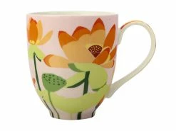 Royal Botanic Gardens Victoria Lotus Mug 350ML Pink Gift Boxed