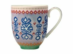 Teas & C's Zanzibar Coupe Mug 440ML Ikat Gift Boxed