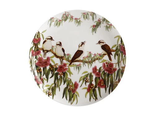 Royal Botanic Gardens Victoria Garden Friends Plate 20cm Kookaburra Gift Boxed