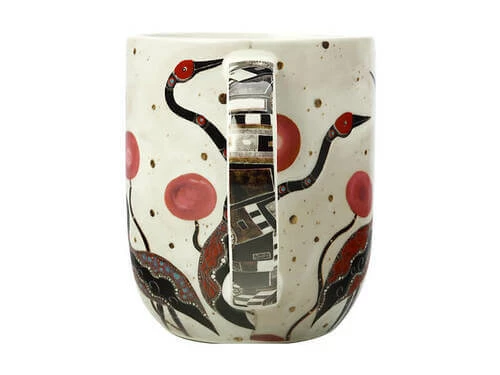 Melanie Hava Jugaig-Bana-Wabu Mug 440ML Brolgas Gift Boxed - Image 2