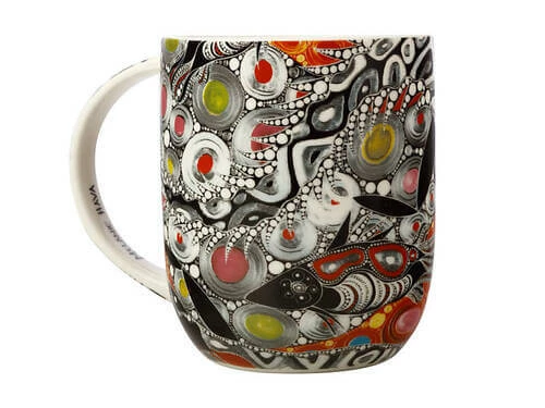 Melanie Hava Jugaig-Bana-Wabu Mug 440ML Crocodiles Gift Boxed - Image 3