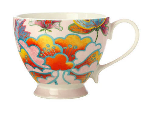 Gabby Malpas Sian Footed Mug 420ML Peony Love Gift Boxed - Image 3