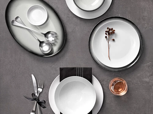 Caviar Granite Coupe Bowl 19cm - Image 2