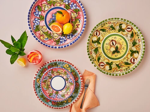 Ceramica Salerno Bowl 30cm Peaches - Image 2