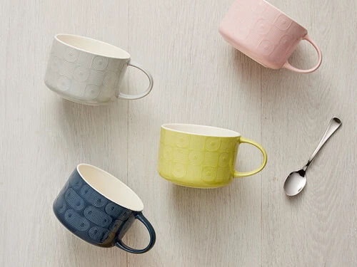 Crest Jumbo Mug 500ML Straw - Image 2