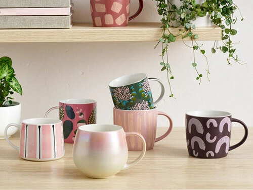 Macaroni Mug 440ML Purple - Image 3