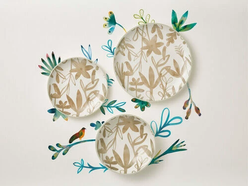 Marc Martin Dusk Dinner Plate 26.5cm Taupe - Image 2