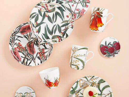 Royal Botanic Gardens Victoria Plate 20cm Bottlebrush - Image 3