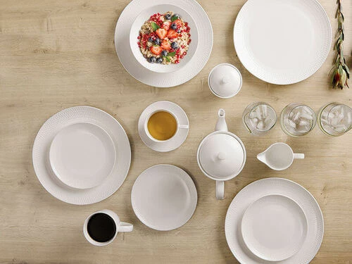 White Basics Diamonds Rice Bowl 10cm - Image 2